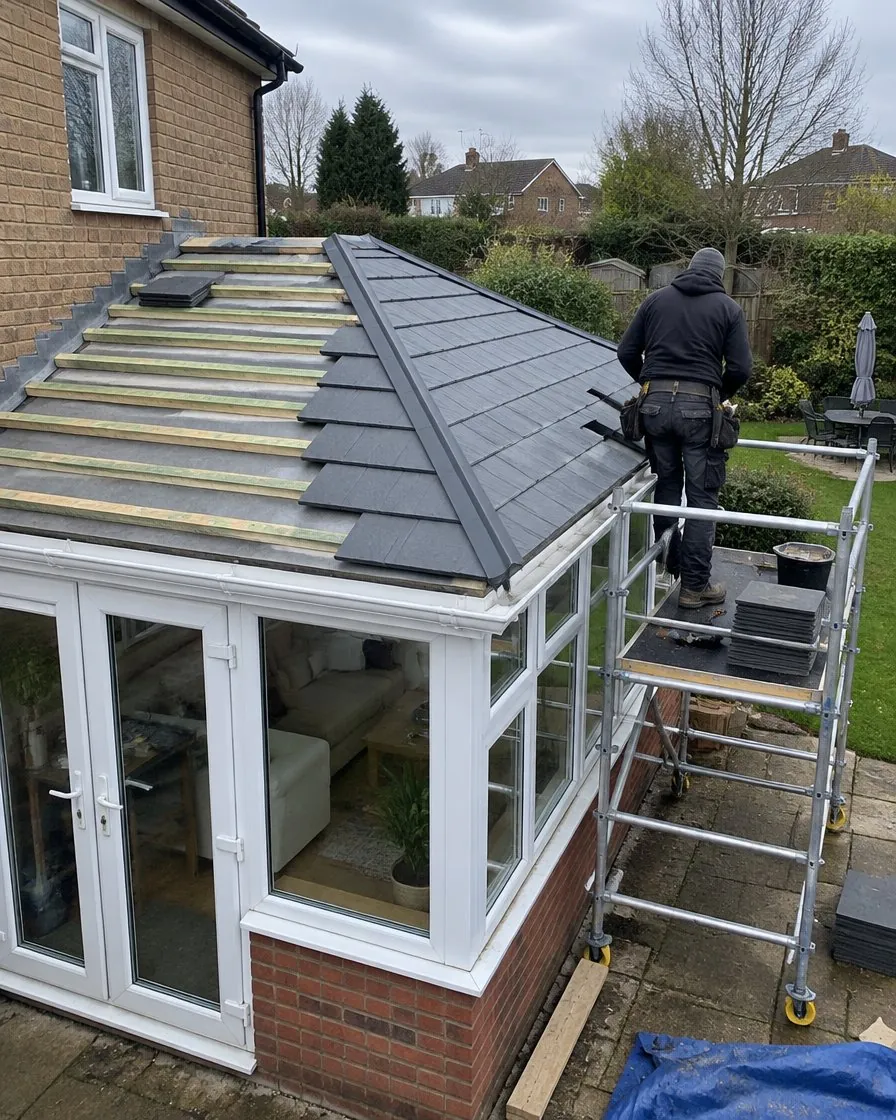 Conservatory roof replacement in Teignmouth